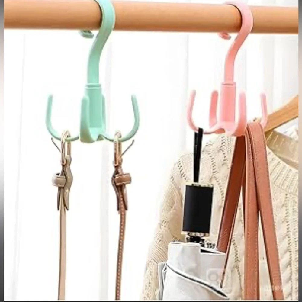 360° Rotating Hanger Hook Beige NIP